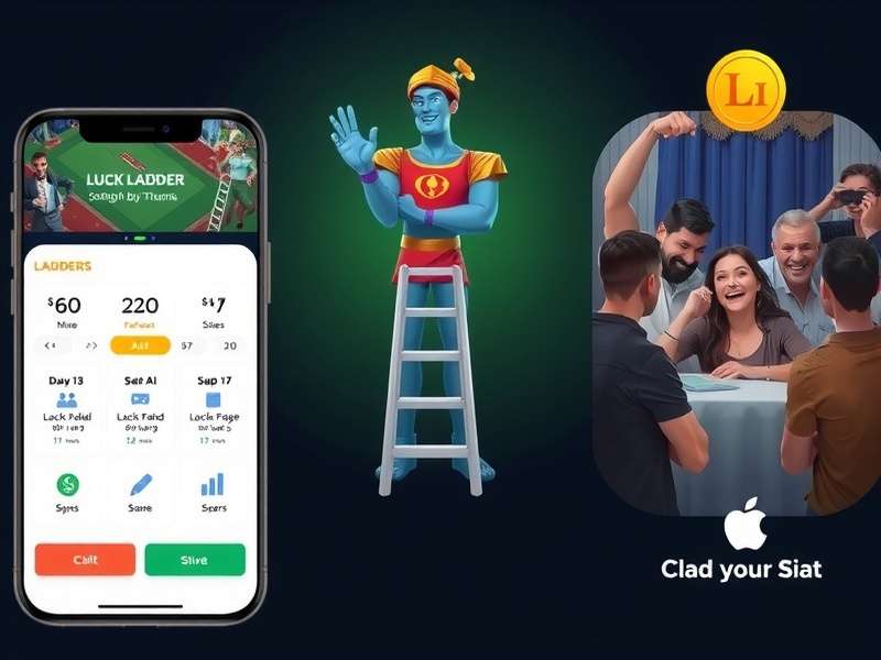 Luck Ladder gameplay screenshot showing ladder progression